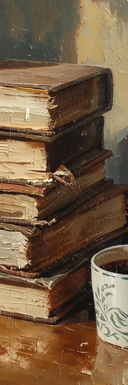 بوك مارك ورقية كتب وقهوة