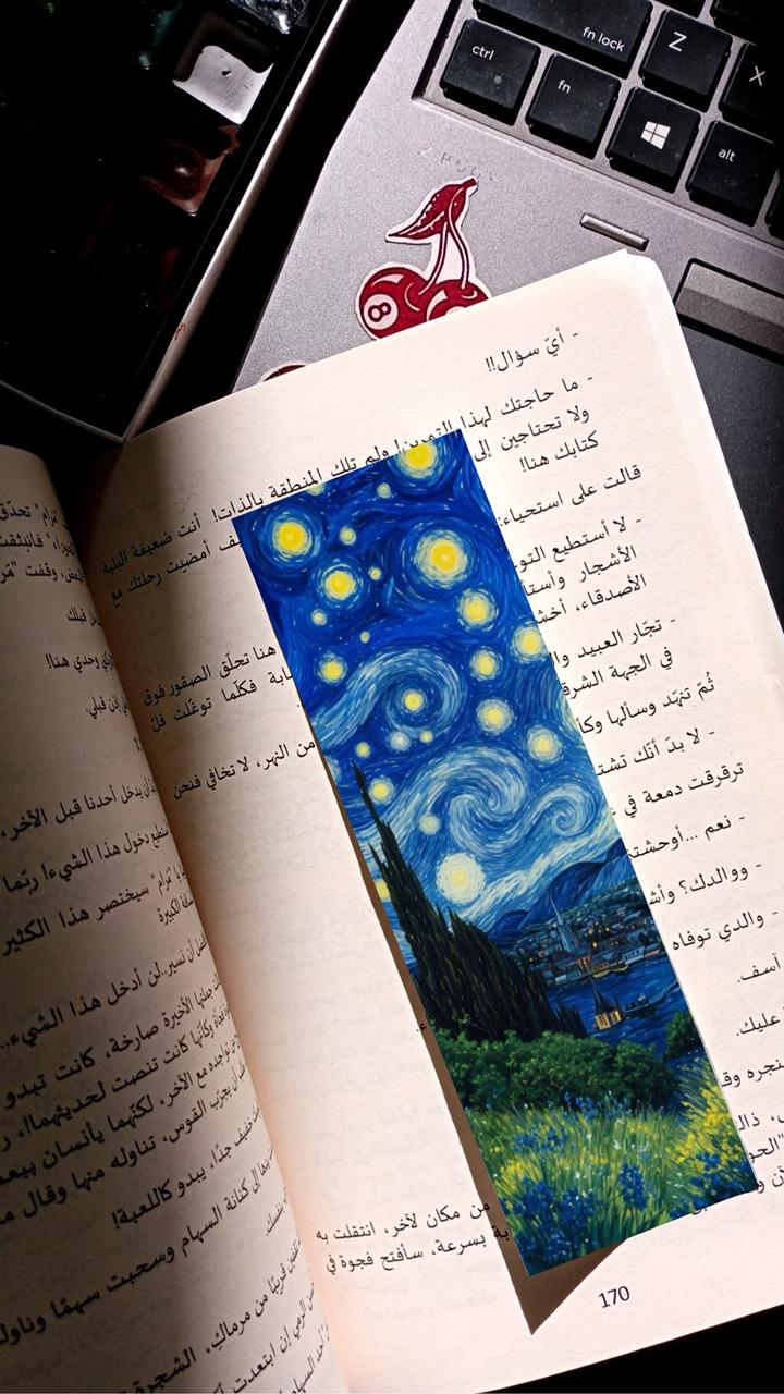 بوك مارك ورقية فان جوخ 2