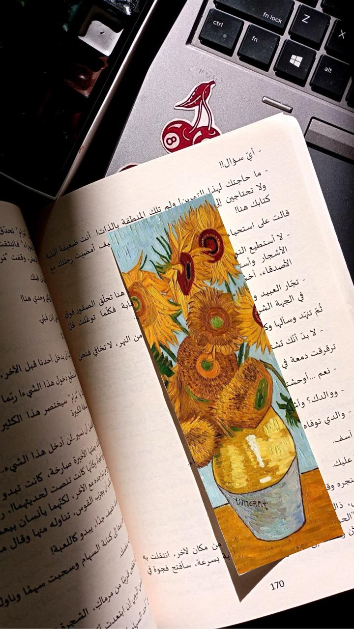 بوك مارك ورقية فان جوخ 3