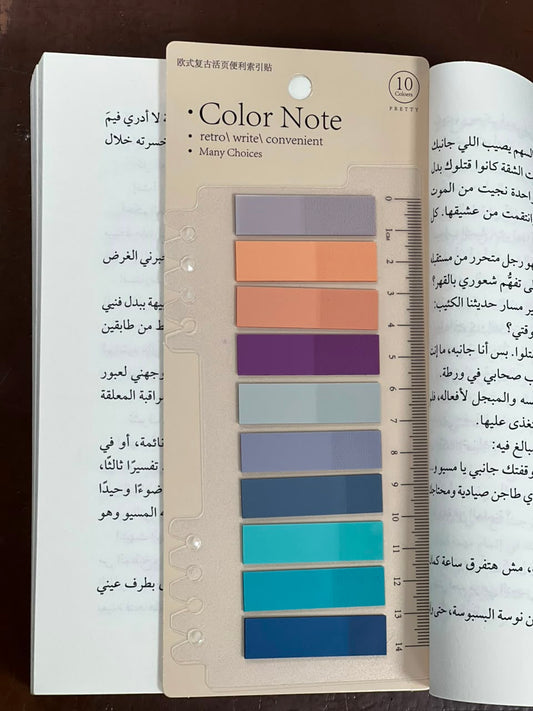 1 بوك تابس درجات ألوان