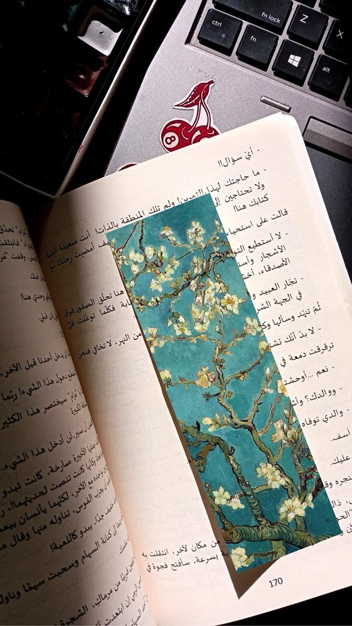 بوك مارك ورقية فان جوخ 5